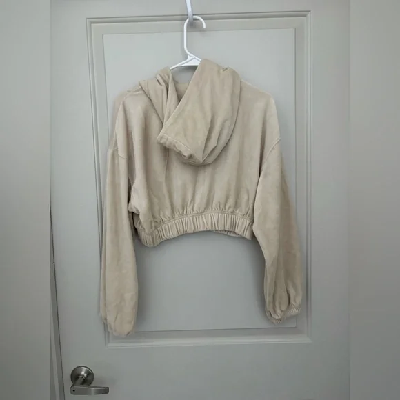 TALENTLESS Cream Hoodie size S - Picture 4 of 7